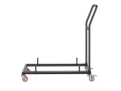 Stojan na stoličky l-tvar, nosnosť 300 LBS, na 25 stoličiek, kovový