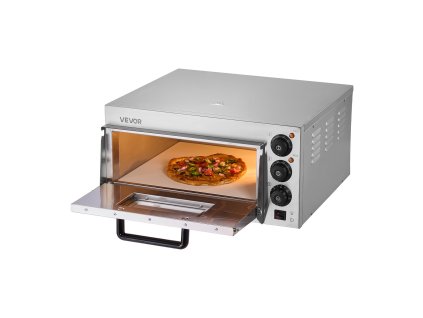 Elektrická stolná pizza pec pre 40.6 cm pizzu do interiéru na pult