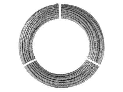 Sada lana 1/8" 100 ft 316 nerez 7×7 1600 lbs 20 púzdier 10 očiek