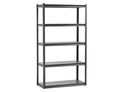 Kovový regál do garáže 5 políc 2000 lbs nastaviteľný 18"×40"×72"