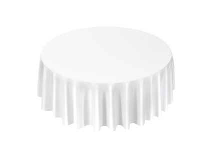 Okrúhly obrus 2 ks, priemer 120 in, polyester, nepokrčivý, prateľný