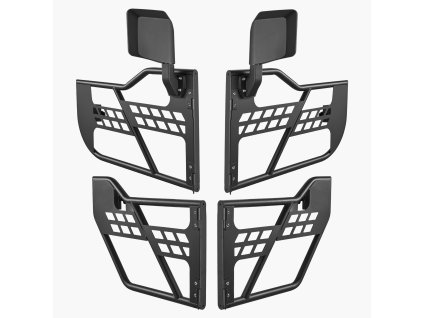 Rúrkové dvere 4-dverové, s DOT zrkadlami, JL 2018–24 a JT 2020–24