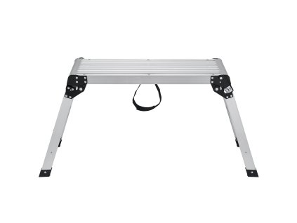 Skladacia pracovná plošina 330 lbs nosnosť, hliník, protišmykové nohy