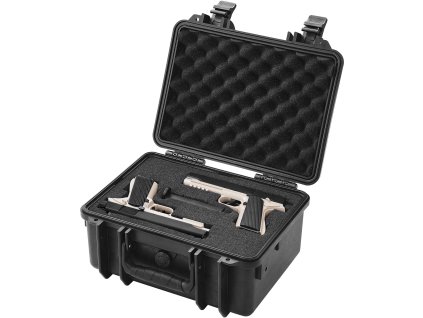 Tvrdý kufrík na 2 pištole s pu penou, vodotesný, 14.1×11.5×7.6 in