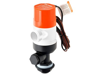 Čerpadlo livewell 12V 69 L/min (1100 GPH) 2 vstupy, odnímateľný motor