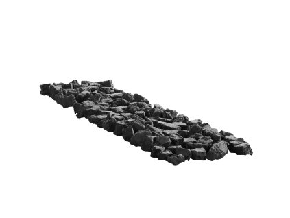 Sopečné kamene do krbu a ohniska 20.32–30.48 mm opakovane použiteľné