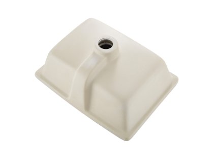 Zapustené keramické umývadlo 400×305 mm obdĺžnikové s prepadom