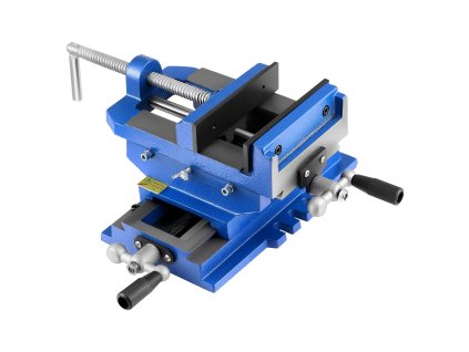 Krížový vŕtací zverák x–y posuv, šírka čeľustí 4 inch, otvor 3.5 inch