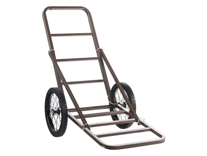 Vozík na zver skladací 300 lbs, veľké gumové kolesá, rukoväť