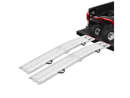 Hliníkové nájazdy 1500 lbs, 2 ks, s rukoväťami, pre ATV/UTV/motorky