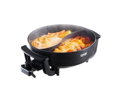 Elektrický hotpot 1360W 5 L s priehradkou, nepriľnavý, regulácia