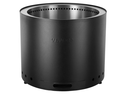 Ohnisko bez dymu, nerezové, priemer 49 cm, na spaľovanie dreva