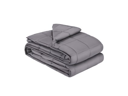 Závažná prikrývka 25 lbs 80×87 in bavlna sklenené koráliky 250–310 lbs