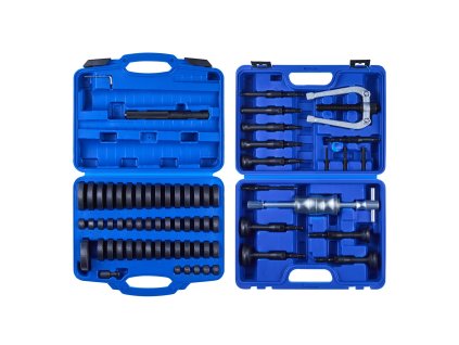 Lis na ložiská a púzdra 52+16 ks, 49 púzdier, 10 skľučovadiel, ťahadlo