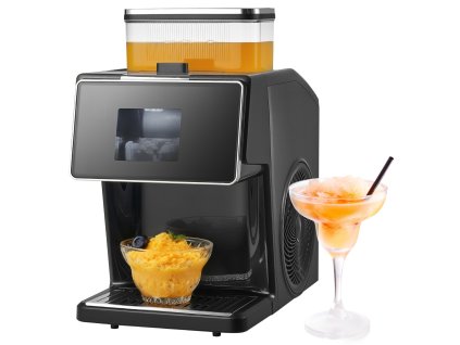 Stroj na snehový ľad 20kg/24h, 0.8l nádrž, nerezová čepeľ, 60s