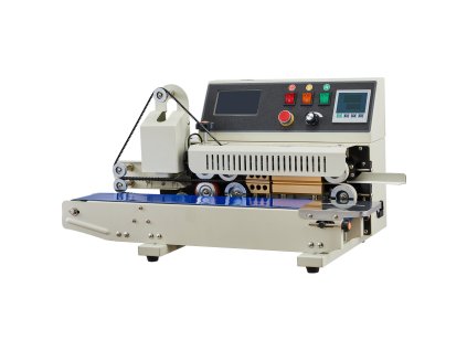 Stroj na pásové zváranie vreciek, horizontálny, 6–12 mm, 0,03–0,8 mm