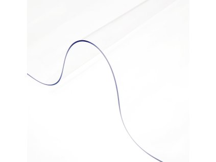 Ochranný priehľadný PVC obdĺžnikový obrus na stôl 96×46" 2 mm hrubý