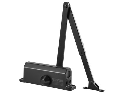 Dverný zatvárač hydraulický nastaviteľný, do 68 kg, liaty hliník