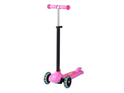 Trojkolobežka 3+ s svietiacimi kolesami, nastaviteľná, nosnosť 74.8 kg