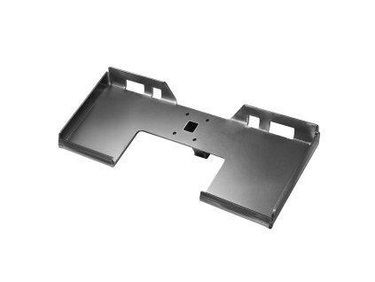 Montážna doska pre skid steer, 3/8" hrúbka, prípojný otvor 2.28"