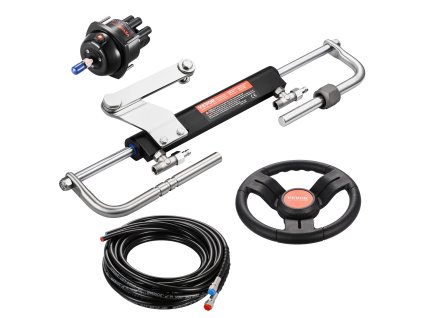 Hydraulické riadenie pre jednomotorové lode, volant 13.5-inch, 2×26ft