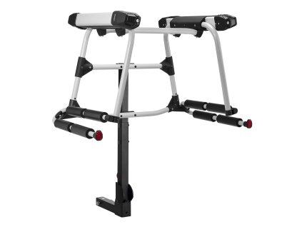 Držiak na lyže a snowboard 50 mm, 6 párov/4 snowboardy, so zámkom