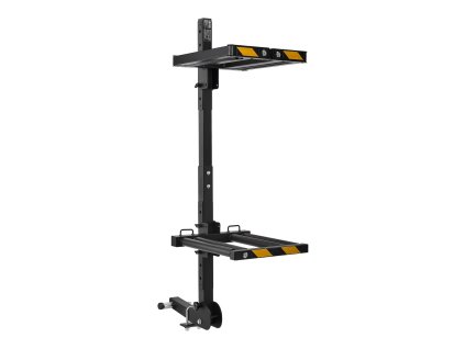 Nosič lyží a snowboardov na ťažné 50 mm, 6 párov/4 snowboardy, zámok