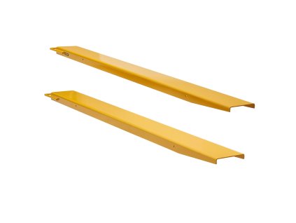 Predĺženia vidlíc pre vysokozdvižný vozík 72"×5.5", 1 pár, oceľ, žlté