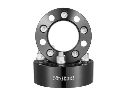 Podložky pod kolesá 2" 5×4.5" 5-dierové 82.5 mm 1/2"-20 4 ks