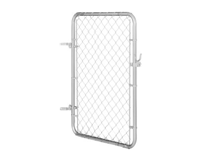 Plotová bránka 32×46 in, nastaviteľná 2–6 ft×4 ft, pozinkovaná