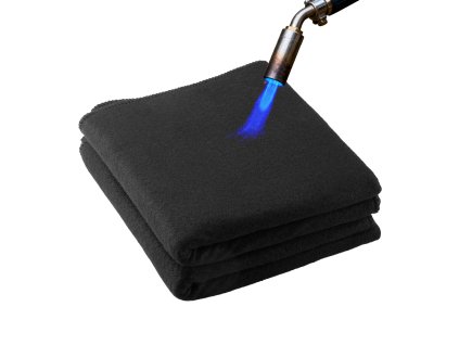 Zváracia deka 2 ks 508mm×914mm ohňuvzdorná uhlíková do 1800°F 3.5mm