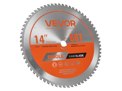 Pilový kotúč 355 mm, 66 zubov, 25.4 mm otvor, na oceľ a hliník