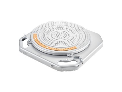 Otočné podložky na zarovnanie kolies 2 ks, 2 t/ks, 360°, s mostíkom