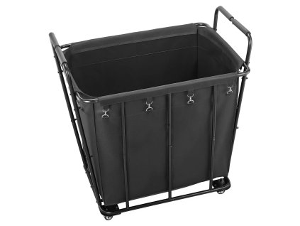 Vozík na bielizeň s vodotesnou vložkou, otočné kolieska nosnosť 118 KG