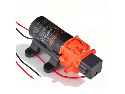 Tlakové čerpadlo vody 12V DC 1.2 GPM (4.5 L/min) 80 PSI 2-komorové