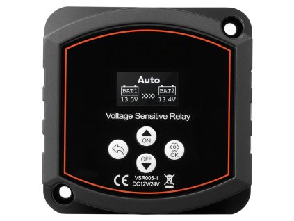 Izolátor duálnych batérií 12V 300 Amp VSR s voltmetrom LCD pre UTV/ATV