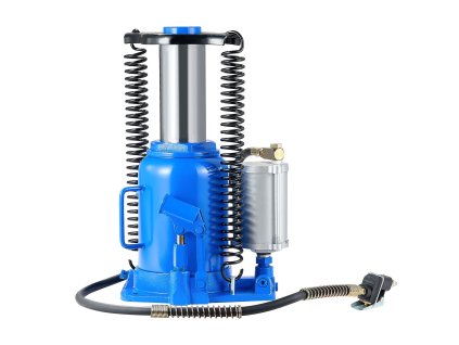 Hydraulický fľaškový zdvihák 32 ton 255-415 mm pneumatický/manuálny