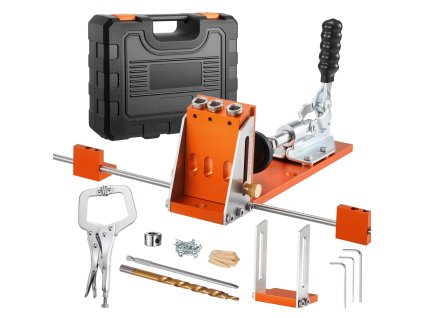 Šablóna na skryté spoje 12,7–38,1 mm, kufrík, c-svorka, stop krúžok