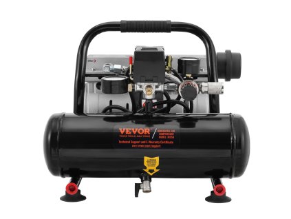 Vzduchový kompresor 1 Gallon, 1HP, 1.5 CFM, 7 bar, bezolejový