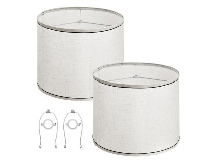 Tienidlo, sada 2, 11 in × 13 in × 10 in, so spider fitrom, svetlý ľan