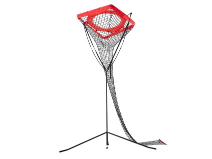 Trenažér na volejbal s nastaviteľným uhlom a výškou, prenosná taška