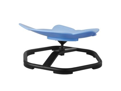 Otočné detské sedadlo tvar slona nosnosť 220 lbs kovová základňa modré