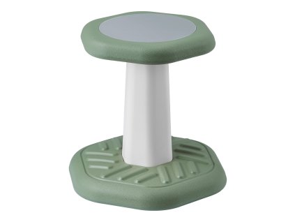 Pohupovacia stolička pre deti, aktívna, penový sedák, 3–7 r, zelená