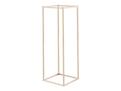 Stojan na kvety 10 ks, 80 cm, hranatý, so skrytými skrutkami, zlaté