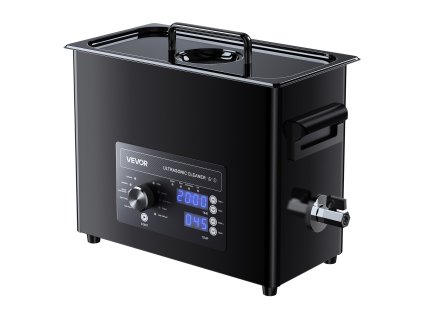 Ultrazvuková čistička 6L nerez s gombíkovým ovládaním a košíkom