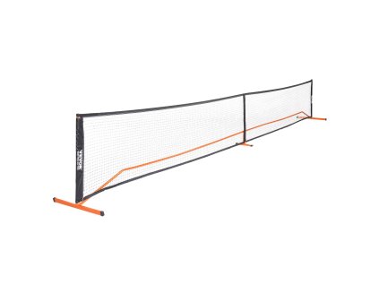 Prenosná sieť na pickleball 670.6 cm, kovový rám, lopty a rakety