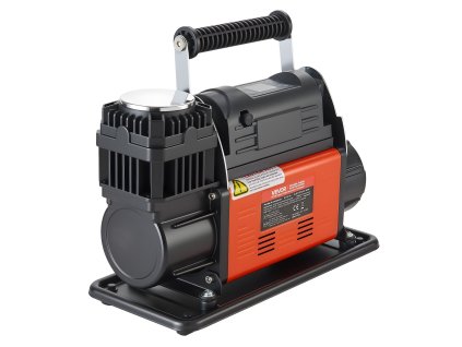 Prenosný 12V kompresor do auta s LCD, auto-stop, 202 L/Min 150PSI