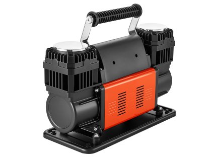 Duálny kompresor prenosný 300 l/min 12v 150 psi digitálny tlakomer