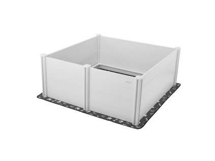Box pre odchov šteniat 60×60×24 inch pvc, nastaviteľné dvere