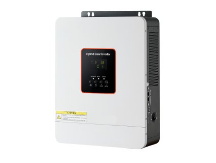 Hybridný solárny menič 3000W 24V→230V čistá sínusová, 80A MPPT